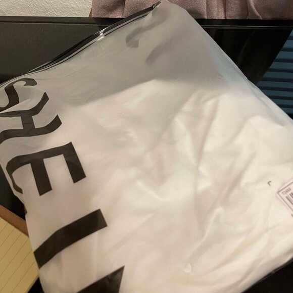 NWOT | WHITE | SHEIN SXY Solid Ruched Side Cami Bodycon Dress - Picture 9 of 9